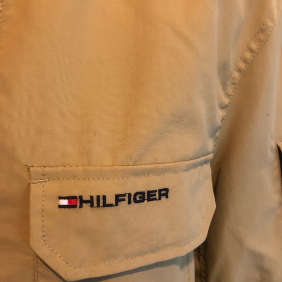 Men’s Tommy Hilfiger Size M Khaki Jacket - Picture 3 of 9